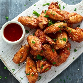 Cánh gà chiên nước mắm