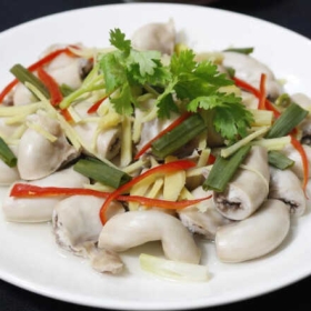 Dồi Trường Hấp Hành Gừng