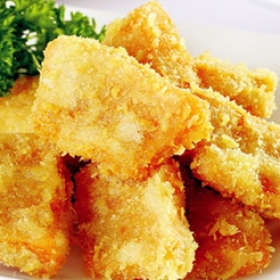 Mực lá chiên giòn