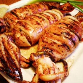 Mực ống nướng muối ớt