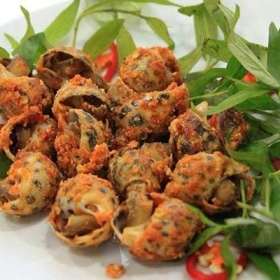 Ốc hương rang muối ớt