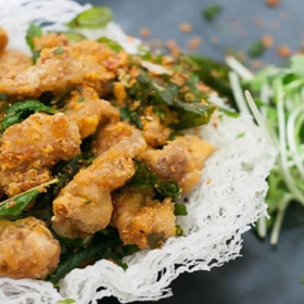 Sụn gà rang muối Hong Kong